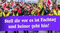 Warnstreik Kita Frankfurt am 07.03.2025